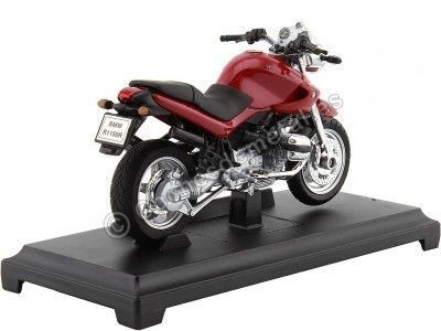 Cochesdemetal.es 2002 BMW R1150R Roja 1:18 Welly 12158 2