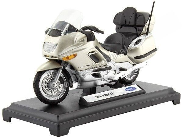 Cochesdemetal.es 2004 BMW K1200LT Champagne 1:18 Welly 12147