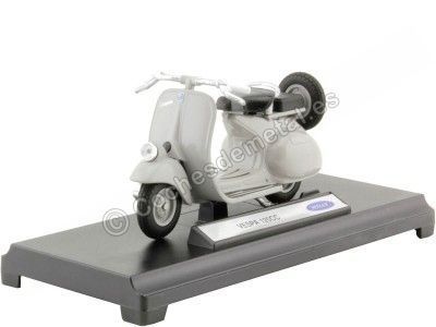 1953 Vespa 125CC Gris 1:18 Welly 12847 Cochesdemetal.es
