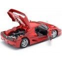 Cochesdemetal.es 1995 Ferrari F50 Coupe Rojo "Metal Kit" 1:24 Maisto 39923