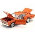 Cochesdemetal.es 1970 Plymouth Duster 340 Naranja 1:18 Auto World AMM1239