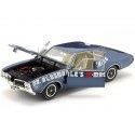 Cochesdemetal.es 1969 Oldsmobile Cutlass 442 W-30 Azul Trofeo 1:18 Auto World AMM1235