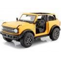 Cochesdemetal.es 2021 Ford Bronco Badlands Sin Puertas Amarillo 1:18 Maisto 31457