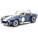 CARSDEMETAL.ES 1966 SHELBY COBRA 427 S-C SIGNÉ BLUE / WHITE Edition 1:18 Shelby Collectibles 121-1