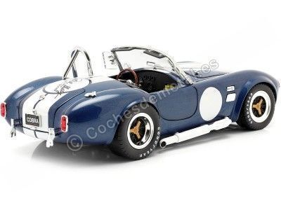 Cochesdemetal.es 1966 Shelby Cobra 427 S-C Edicion Firmada Azul/Blanco 1:18 Shelby Collectibles 121-1 2