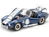 CARSDEMETAL.ES 1966 SHELBY COBRA 427 S-C SIGNÉ BLUE / WHITE Edition 1:18 Shelby Collectibles 121-1