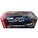 Cochesdemetal.es 1969 Oldsmobile Cutlass 442 W-30 Azul Trofeo 1:18 Auto World AMM1235