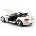 Cochesdemetal.es 2003 Dodge Viper SRT-10 Cabrio Gris Metalizado 1:24 Maisto 31232