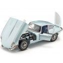 CARSDEMETAL.ES 1961 Jaguar E-Type Coupé Blue Gray 1:18 Kyosho 08954