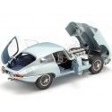 CARSDEMETAL.ES 1961 Jaguar E-Type Coupé Blue Gray 1:18 Kyosho 08954