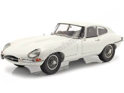 Cochesdemetal.es 1961 Jaguar E-Type Coupé Blanco 1:18 Kyosho 08954