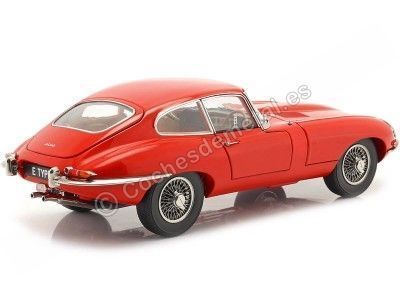 Cochesdemetal.es 1961 Jaguar E-Type Coupé Rojo 1:18 Kyosho 08954 2