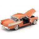 Cochesdemetal.es 1957 Studebaker Golden Hawk Coral / Blanco 1:18 Auto World AW270