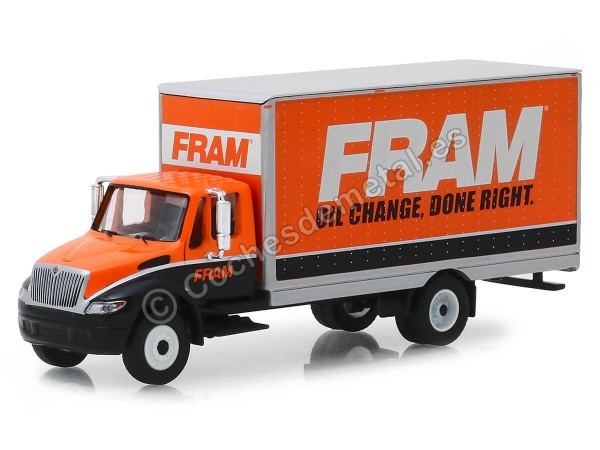 CARSDEMETAL.ES 2013 TRUCH INTERNATIONAL DURAB AVEC FIR FLILTERS BOX "H.D. TRUCK Série 16" 1:64 Greenlight 33160B