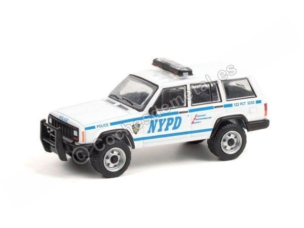 Cochesdemetal.es 1997 Jeep Cherokee New York City Police Dept. "Hot Pursuit Series 38" 1:64 Greenlight 42960C