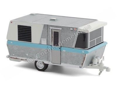 Cochesdememetal.es 1961 Caravana Holiday House Sterning "Hitched Homes Series 9" 1:64 Greenlight 34090a