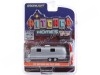 Cochesdemetal.es 1972 Caravana Airstream à double axe con à disons "Hitched Homes Series 9" 1:64 Greenlight 34090c