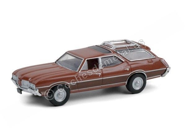 Cochesdemetal.es 1972 Oldsmobile Vista Cruiser "Estate Wagons Series 6" 1:64 Greenlight 36010C