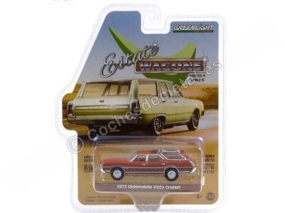 Cochesdemetal.es 1972 Oldsmobile Vista Cruiser "Estate Wagons Series 6" 1:64 Greenlight 36010C 2
