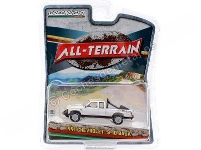 Cochesdememetal.es 1991 Chevrolet S-10 Baja Extended Cab "All-Terrain Series 12" 1:64 Greenlight 35210B 2