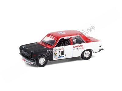 Cochesdemetal.es 1972 Datsun 510 Endurance Series "Tokyo Torque Series 9" 1:64 Greenlight 47070A