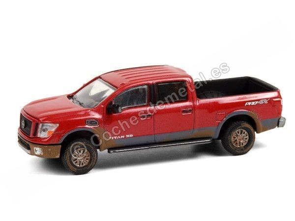 Cochesdemetal.es 2019 Nissan Titan XD Pro-4x "Tokyo Torque Series 9" 1:64 Greenlight 47070E