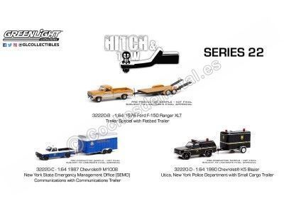 Cochesdemetal.es Lote de 3 Modelos "Hitch & Tow Series 22" 1:64 Greenlight 32220