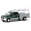 Cochesdememetal.es 2018 Dodge Ram 3500 Lit de service Dual "Dual Drivers Series 3" 1:64 Greenlight 46030C