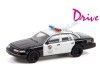 Cochesdemetal.es 2011 Ford Crown Victoria Police Interceptor "Drive, Hollywood Series 33" 1:64 Greenlight 44930D