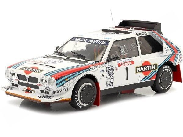 Cochesdeemetal.is 1986 Lanca Delta S4 Martini Nantes