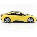 Cochesdemetal.es 2014 BMW i8 Edrive Speed ​​Yellow 1:18 Paragon Modèles 97087