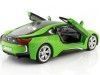 Cochesdemetal.es 2014 BMW i8 Edrive Java Green 1:18 Paragon Modèles 97086