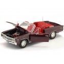 Cochesdemetal.es 1967 Chevrolet Chevelle SS Granate convertible 1:18 Auto World AMM1244