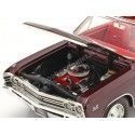 Cochesdemetal.es 1967 Chevrolet Chevelle SS Granate convertible 1:18 Auto World AMM1244