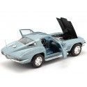 Cochesdemetal.es 1967 Chevrolet Corvette 427 Azul 1:18 Auto World AMM1241