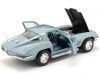 Cochesdemetal.es 1967 Chevrolet Corvette 427 Azul 1:18 Auto World AMM1241