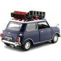 Carsdemetal.es 1961 Morris Mini Cooper avec Blue Baca 1:18 Motor max 79741