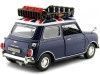 Carsdemetal.es 1961 Morris Mini Cooper avec Blue Baca 1:18 Motor max 79741