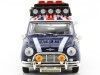 Carsdemetal.es 1961 Morris Mini Cooper avec Blue Baca 1:18 Motor max 79741