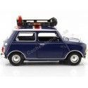 Carsdemetal.es 1961 Morris Mini Cooper avec Blue Baca 1:18 Motor max 79741