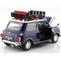 Carsdemetal.es 1961 Morris Mini Cooper avec Blue Baca 1:18 Motor max 79741