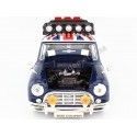 Carsdemetal.es 1961 Morris Mini Cooper avec Blue Baca 1:18 Motor max 79741