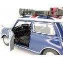 Carsdemetal.es 1961 Morris Mini Cooper avec Blue Baca 1:18 Motor max 79741