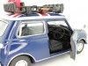 Carsdemetal.es 1961 Morris Mini Cooper avec Blue Baca 1:18 Motor max 79741