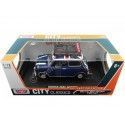 Carsdemetal.es 1961 Morris Mini Cooper avec Blue Baca 1:18 Motor max 79741