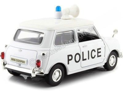 Carsdemetal.es 1961 Morris Mini Cooper Police United Kingdom 1:18 Motor Max 79742 2