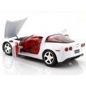 Cochesdemetal.es 2005 Chevrolet Corvette (C6) Blanco 1:24 Motor Max 73270