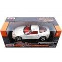 Cochesdemetal.es 2005 Chevrolet Corvette (C6) Blanco 1:24 Motor Max 73270