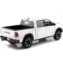 Cochesdememetal.es 2019 Dodge Ram 1500 Crew Cab Rebel Blanco 1:24 Motor Max 79358