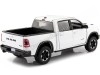 Cochesdememetal.es 2019 Dodge Ram 1500 Crew Cab Rebel Blanco 1:24 Motor Max 79358